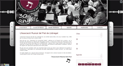 Desktop Screenshot of bandamusicaldelprat.com